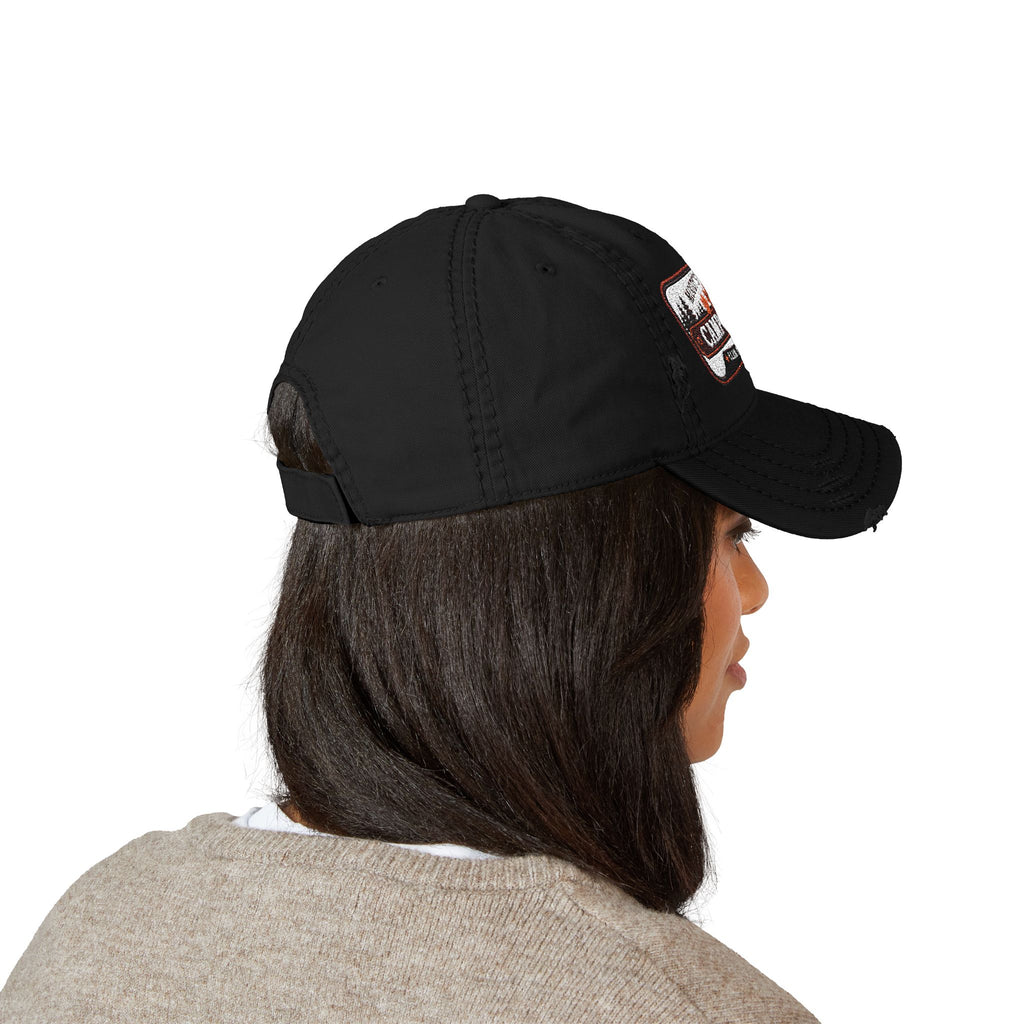 Moody Wildwoods Distressed Dad Hat (Embroidery)